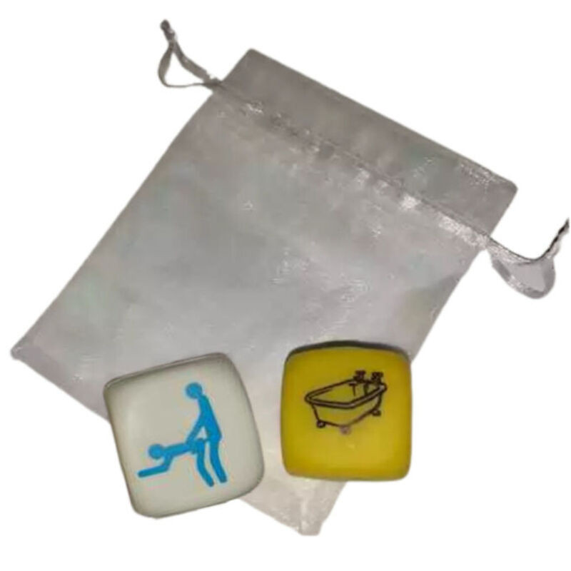 Diablo Picante - Jeu De 2 Dés Kamasutra Pour Garon Posture + Place